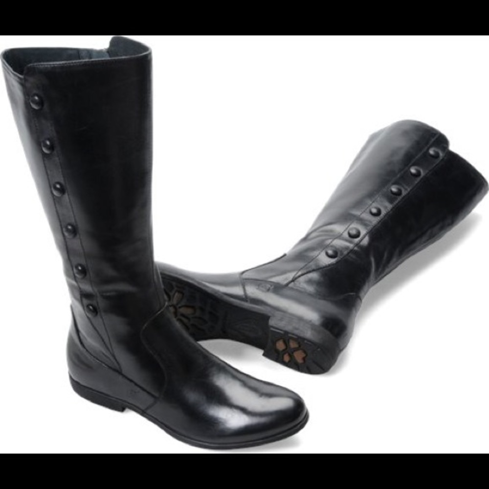 $190 Born Sage Boots in Black Sz 6.5